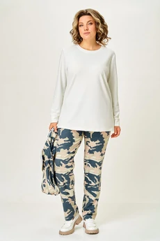 Костюм брючный 5041 камуфляж Svetlana Style