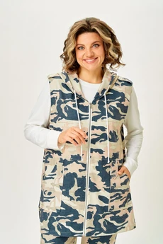 Костюм брючный 5041 камуфляж Svetlana Style