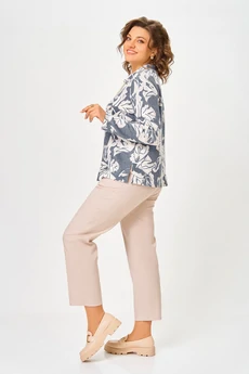 Джемпер 883 дымчато-синий Swallow