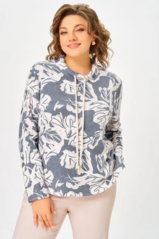 Джемпер 883 дымчато-синий Swallow