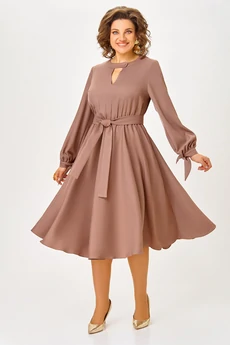 Платье 891-1 бежевый Swallow