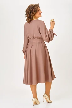 Платье 891-1 бежевый Swallow