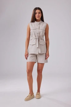 Жилет 151 бежевый T.N.D