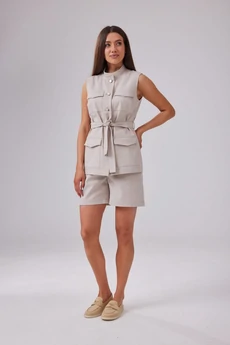 Жилет 151 бежевый T.N.D