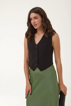 Жилет 322-2 черный T.N.D