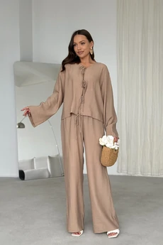 Брюки 358-2 бежевый T.N.D