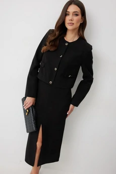 Юбка 372 черный T.N.D