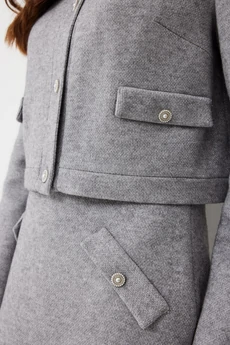 Юбка 373-1 серый T.N.D