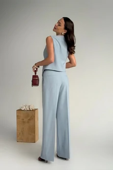 Брюки 389 голубой T.N.D