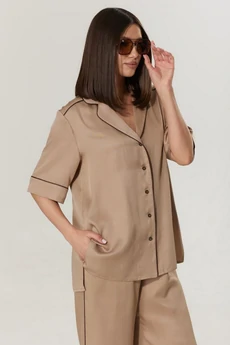 Костюм брючный 416 бежевый T.N.D