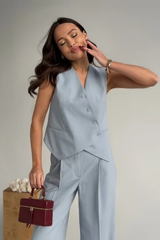 Жилет 504 голубой T.N.D