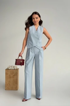 Жилет 504 голубой T.N.D