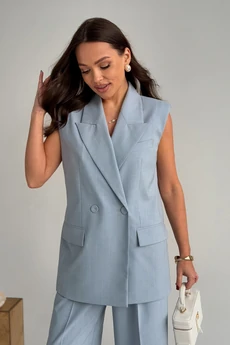 Жилет 505 голубой T.N.D