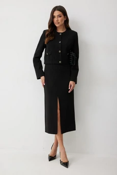 Жакет 666 черный T.N.D