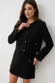 Жакет 666 черный T.N.D