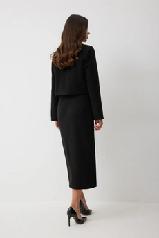 Жакет 666 черный T.N.D