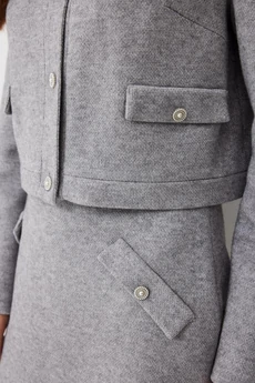 Жакет 666-1 серый T.N.D