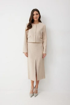 Жакет 666-2 бежевый T.N.D