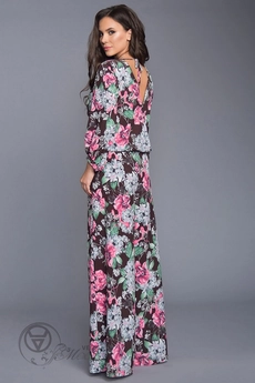 Комбинезон 1308 шоколад TEFFI Style