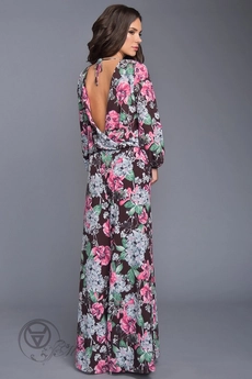 Комбинезон 1308 шоколад TEFFI Style