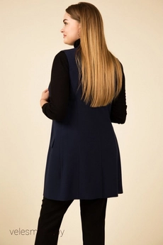 Жилет 1423 синий TEFFI Style