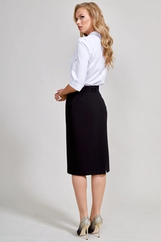 Юбка 1608 черный TEFFI Style