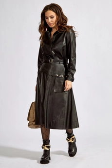 Юбка 1609 черный TEFFI Style
