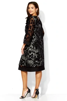 Костюм с платьем 1390 черный ТАиЕР