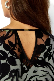 Костюм с платьем 1390 черный ТАиЕР