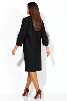 Платье 1407 черный ТАиЕР