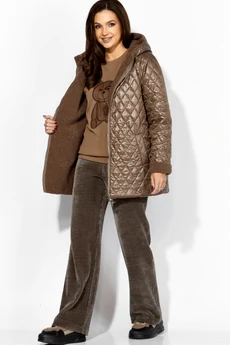 *Куртка 1408 тауп ТАиЕР