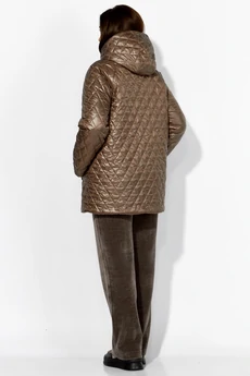 *Куртка 1408 тауп ТАиЕР