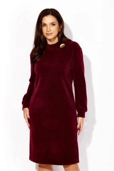 Платье 1410 винный ТАиЕР