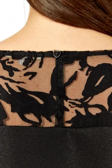 Платье 1414 черный ТАиЕР