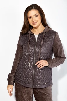 Костюм брючный 1416 шоколад ТАиЕР