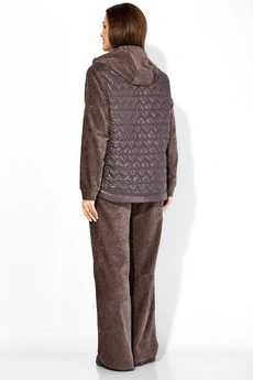 Костюм брючный 1416 шоколад ТАиЕР