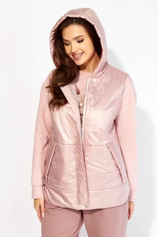 Костюм брючный 1417 розовый ТАиЕР