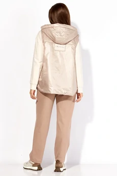 Костюм брючный 1417 пудра ТАиЕР