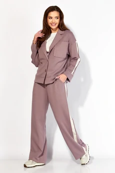 Костюм брючный 1420 тауп ТАиЕР