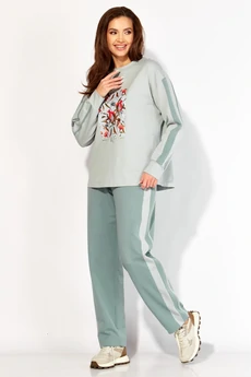 Костюм брючный 1422 мята ТАиЕР