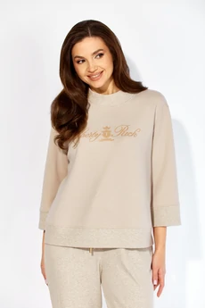 Костюм брючный 1427 песочный ТАиЕР