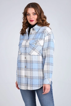 Рубашка 62407 голубой Tair-Grand