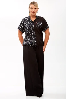 Блузка 62445 черный Tair-Grand