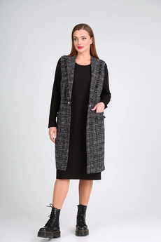 Костюм с платьем 21-134 ТАККА Плюс