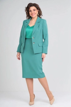 Костюм с юбкой 23-172 ТАККА Плюс