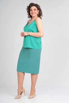 Костюм с юбкой 23-172 ТАККА Плюс