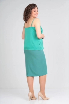 Костюм с юбкой 23-172 ТАККА Плюс