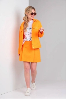 Костюм с юбкой 23-173 ТАККА Плюс