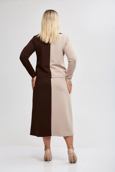 Костюм с юбкой 25-252 ТАККА Плюс