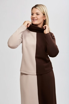 Костюм с юбкой 25-252 ТАККА Плюс